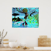 slechte reis poster (Keuken)