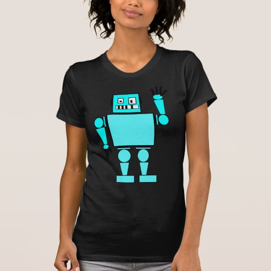 slechte robot t-shirt (Voorkant)