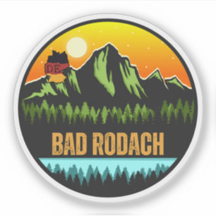Slechte Rodach, Duitsland Sticker