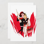 Slechte Romance 3000 (Valentijnse) Feestdagenkaart (Voorkant / Achterkant)