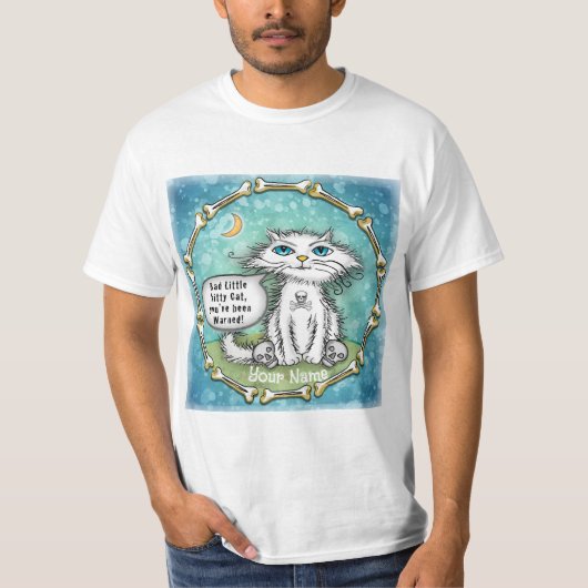 Slechte Scraggles Kat T-shirt (Voorkant)