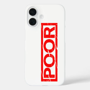 Slechte stempel iPhone 16 hoesje