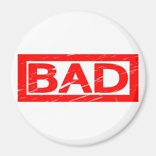 Slechte stempel magneet (Voorkant)