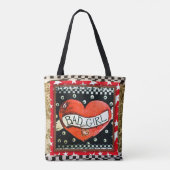 Slechte tas meisjes gaan naar de hemel. (Achterkant)