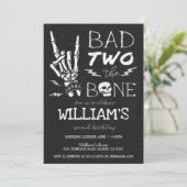 Slechte twee, de uitnodiging voor de verjaardag va (Staand voorkant)