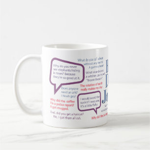 Slechte vader Jokes Funny Fathers Dag Gag Gift Ide Koffiemok