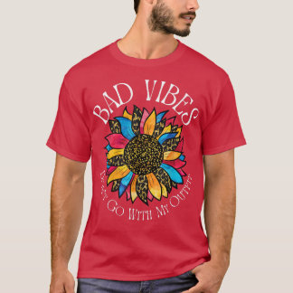 Slechte virussen gaan niet met mijn outfit Retro L T-shirt