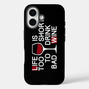 Slechte wijn iPhone 16 hoesje