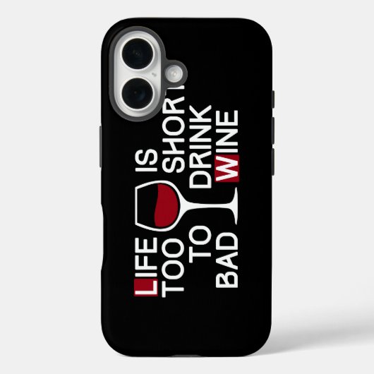 Slechte wijn Case-Mate iPhone case (Achterkant)