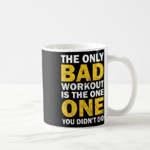 Slechte Workout - Geïnspireerde Bodybuilding Quote Koffiemok