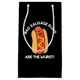 Slechte worst grapjes zijn de slechtste Hot Dog gr Klein Cadeauzakje