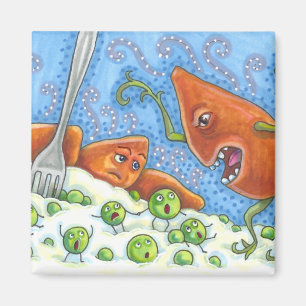 SLECHTE YAM DIE OP ERWTEN SCHREEUWT, GRAPPIGE THAN MAGNEET