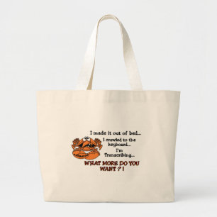 Slechtgehumeurde MT Grote Tote Bag