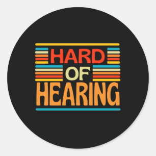 Slechthorend Ronde Sticker