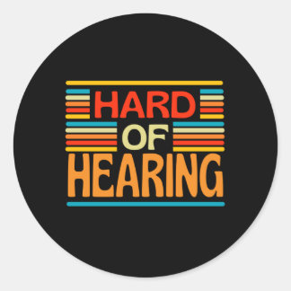 Slechthorend Ronde Sticker