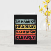 Slechthorend Slechthorend Verminderd ASL-Teken Lan Kaart (Gele Bloem)