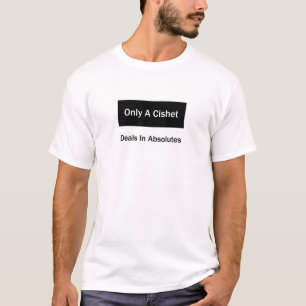 Slechts behandelt Cisco in ontlost wit T-shirt