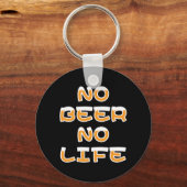 SLECHTS BIJ BIER IS LEVEN SLEUTELHANGER (Voorkant)