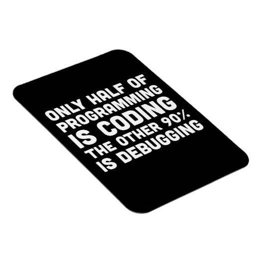 Slechts de helft van de programmering codeert magneet (Rechterzijde)