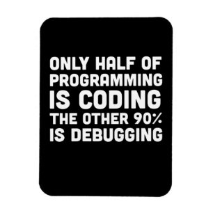Slechts de helft van de programmering codeert magneet