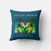 SLECHTS DE TWEE Christelijke paren VAN DE VS Flami Kussen (Achterkant)