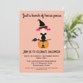 SLECHTS EEN BUNCH VAN HOCUS POCUS KAART (Staand voorkant)