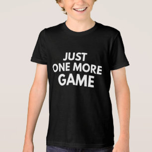 SLECHTS ÉÉN KEER MEER SPELLETJE FUNNY GAMER WIT TY Tri-Blend SHIRT