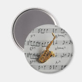 Slechts één noot magneet (Voorkant / Achterkant)