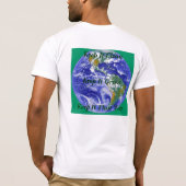 Slechts één planeet aarde t-shirt (Achterkant)