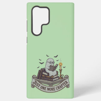 Slechts Nog Één Hoofdstuk Lezen Spook Halloween Samsung Galaxy Hoesje