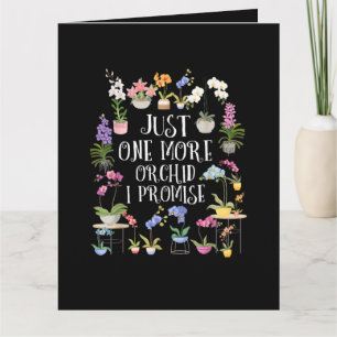 Slechts Nog Eén Orchidee Ik Beloof Het Kaart