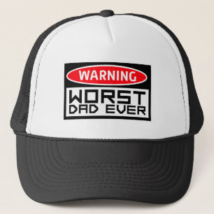 Slechtste Papa Ooit Funny Sarcasme Vaderdaggrap Trucker Pet