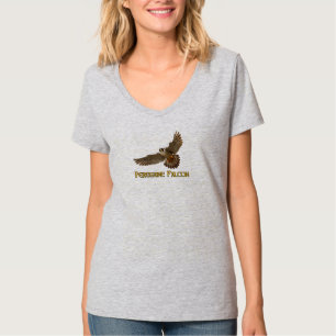 Slechtvalk V-hals T-shirt