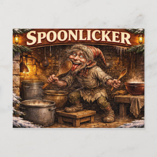 Slecker IJslandse Kerstman kerstkaart Briefkaart