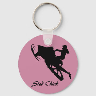 Sled Chick Sleutelhanger