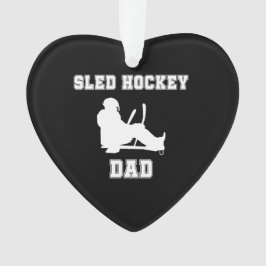 Sled Hockey Pa Ornament