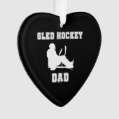 Sled Hockey Pa Ornament (voorkant)