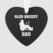 Sled Hockey Pa Ornament (achterkant)