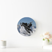 Sled Mountain Clock Ronde Klok (Huis)