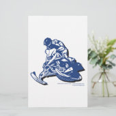 SLEDDER BRIEFPAPIER (Staand voorkant)