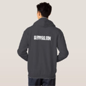 Sledders.com Dark Grey Icon Hoodie, meerdere kleur Hoodie (Achterkant volledig)