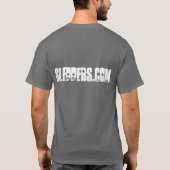 Sledders.com Dark Grey Icon T-shirt (Achterkant)