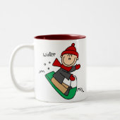 Sledding la tasse de neige d'hiver (Gauche)