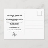 Sleek Black Modern Tech Graduation Briefkaart (Achterkant)