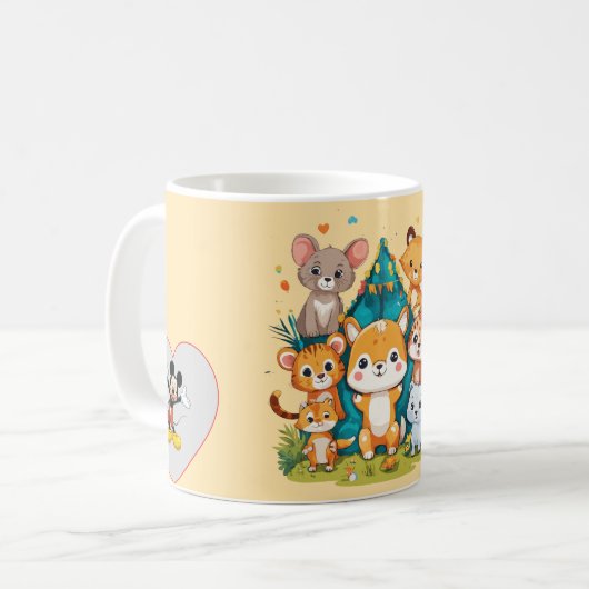 Sleek Ceramic Comfort Coffee Mug (Devant gauche)