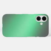 Sleek Green Ombre - iPhone 16 Coque (Verso (horizontal))