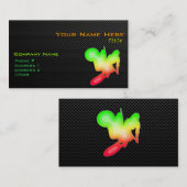 Sleek Motocross Whip Visitekaartje (Voorkant / Achterkant)