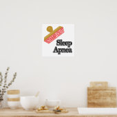 Sleep Apnea Poster (Keuken)
