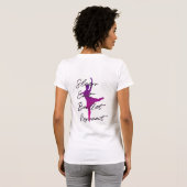 Sleep Eat Ballet Herhaal – Minimalistisch Ballet T-shirt (Achterkant volledig)