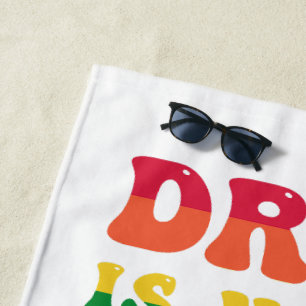 Sleep is geen keukenhanddoek voor criminaliteit strandlaken